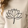 Lotus Flower Design Vector An illustration of the sacred lotus flower from various angles.