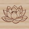 Beautiful Lotus Bloom Art A stylized illustration of the lotus flower, a sacred symbol in various cultures.