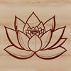 Stunning Lotus Illustration A detailed illustration of the lotus flower, featuring five petals and a central stem.