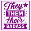 A collection of inspirational LGBTQ-themed quote graphics in a vector format.