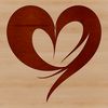 A graphic representation of the classic symbol for love and affection.