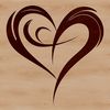 Free SVG Heart Design for Creative Projects A stylized heart shape designed as vector art for various creative projects.