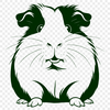 Guinea Pig Illustration for Vector Designs A detailed illustration of a guinea pig suitable for vector art designs.
