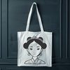 A young female princess character in a traditional gown, suitable for crafting and design projects.