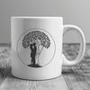 Lovers Tree SVG Clip Art An SVG graphic representation of a lovers' tree, often used in wedding decorations or romantic designs.
