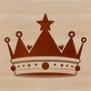 Beautiful Crown Design Element SVG illustration of a regal crown with intricate design elements.