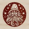 Fantasy Head Design Vector Art A stylized illustration of a wizard's head with fantasy elements and magical features, suitable for vector design projects.