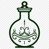 Potion Bottle Vector Image In SVG, PNG, PDF And DXF File Formats