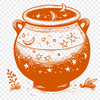 Creative Cauldron Vector Image