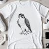 Vector Bird Design for Commercial Use A detailed illustration of a falcon in flight, suitable for commercial or personal projects that require a vector graphic.