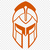 Ancient Greek Helmet Silhouette Ancient Greek warrior with helmet in profile, suitable for vector design and cutting machine stencils.