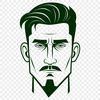 Simple Male Figure Vector Art Design A simple male figure designed as vector art, suitable for various applications including commercial use.