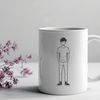 Adult Male Vector Graphic An SVG vector graphic design featuring an adult man's silhouette.