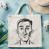 Free Male Illustration SVG A stylized illustration of an adult male figure in a neutral pose.
