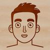 Male Figure Outline Vector A male figure in outline form, suitable for vector design and cutting machine applications.