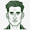 Male Figure SVG Vector Illustration Vector illustration of a male figure in a neutral pose