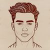 Free SVG Vector Art Man Design A vector illustration of a male figure in a simple design style.
