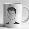 Male SVG Icon A graphical representation of a man created using SVG technology.