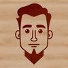 A vector illustration of a male figure.