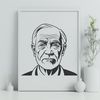Adult Man Vector Art A vector illustration of an adult male figure.