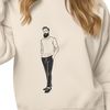 Man with Long Beard SVG Clip Art SVG illustration of a man with a beard.