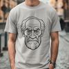 Elderly Gentleman SVG Icon An SVG vector graphic representation of a person.