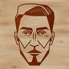 Male Vector Design Graphic A high-quality illustration of a man, suitable for vector design and editing in programs like Illustrator or Procreate.