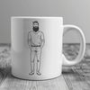 Outline Vector Graphic of a Man An outline vector graphic of a person, suitable for cutting or engraving.