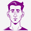 Customizable Man SVG Design An editable SVG design of a person, suitable for customization and commercial or personal projects.