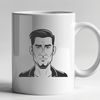 Scalable Graphic Man Image A male figure depicted in vector format as a scalable graphic.