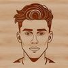 Male Figure Illustration Vector Male figure illustration in vector format, suitable for digital design and cutting machine projects.
