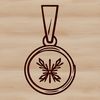 A detailed illustration of a medal in various sizes and colors, suitable for vector graphics and cutting machine designs.