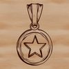 Beautiful Medal Design A digital illustration of a medal designed as vector art.