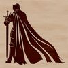 Beautiful Vector Knight Graphic A medieval-style knight illustration, suitable for vector art projects and cutting machine designs.