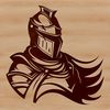 Free Knight Clipart Download A medieval-inspired illustration of a knight in armor, suitable for vector art and cutting machine designs.