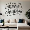 Vector graphics illustration of inspirational Christmas quotes in bold font.