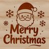 A collection of merry Christmas word art and quotes in a decorative font.