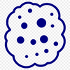 A microscopic illustration of bacteria, suitable for various design applications.