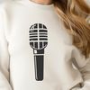 Microphone Icon Vector Design A high-quality digital microphone symbol for vector art designs.