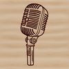 Free Vector Microphone Icon Vector illustration of a microphone for digital design projects.
