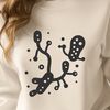 Simple Bacteria Illustration in SVG Format A microscopic representation of bacteria in simple line art form.