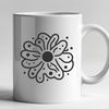 Detailed SVG Vector Art Microbe A detailed illustration of a single bacterium, suitable for educational or scientific purposes.