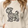 Miniature Schnauzer In DXF For Download, Free Commercial Use