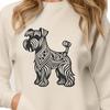 Creative Miniature Schnauzer In PDF And PNG