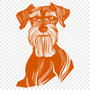 Beautiful Miniature Schnauzer In SVG For Free Download