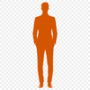 Male Silhouette SVG Illustration SVG illustration of a male figure for graphic design projects.