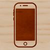 SVG illustration of a modern mobile phone device