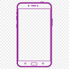 Modern Phone Design A high-resolution digital illustration of a modern mobile phone.