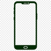 Beautiful Vector Phone Graphic A modern smartphone illustration in vector format.