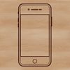Free Phone Clip Art A digital representation of a modern mobile phone, suitable for vector-based designs.
